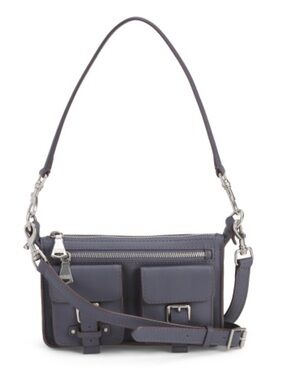 AIMEE Leather Saddle Up Mini Shoulder Bag